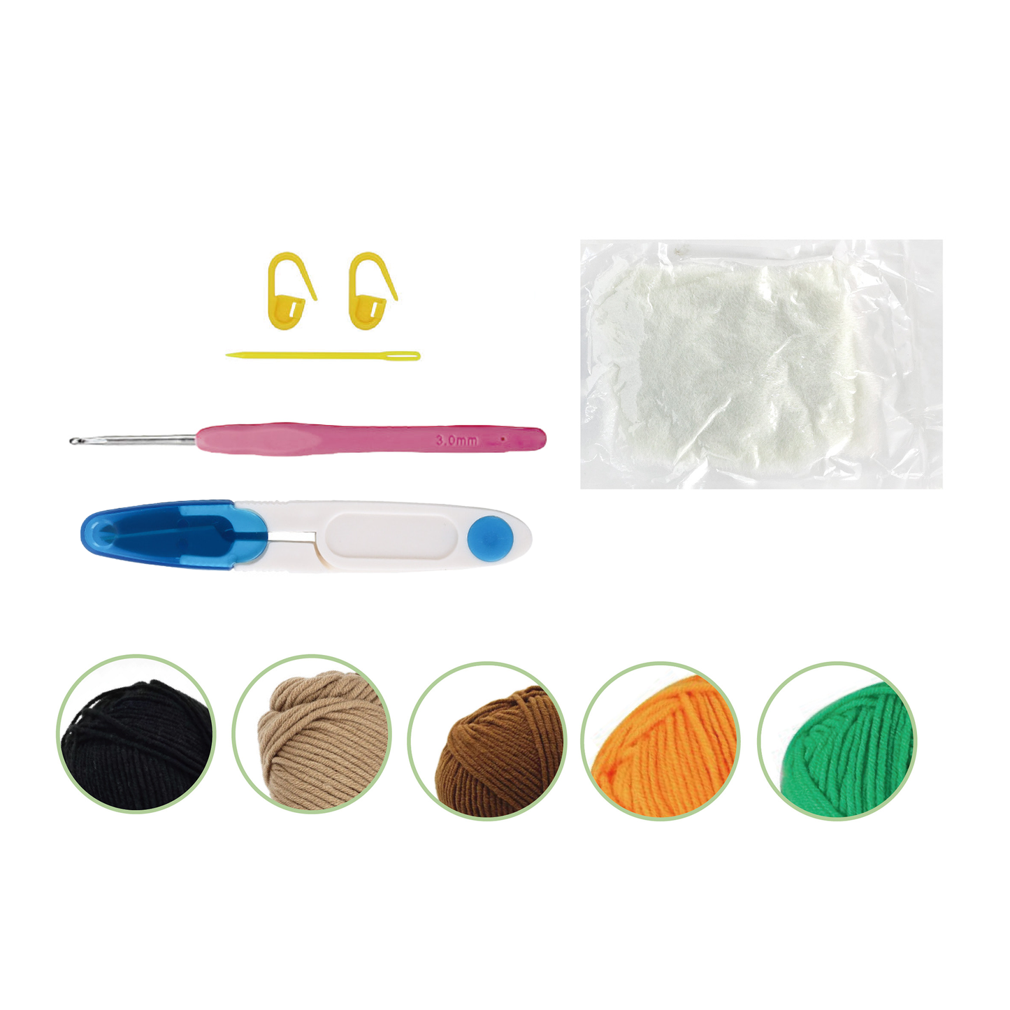 Chill Capybara - DIY Crochet Kit