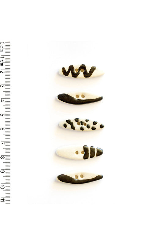 Geometric Pattern Sewing Buttons