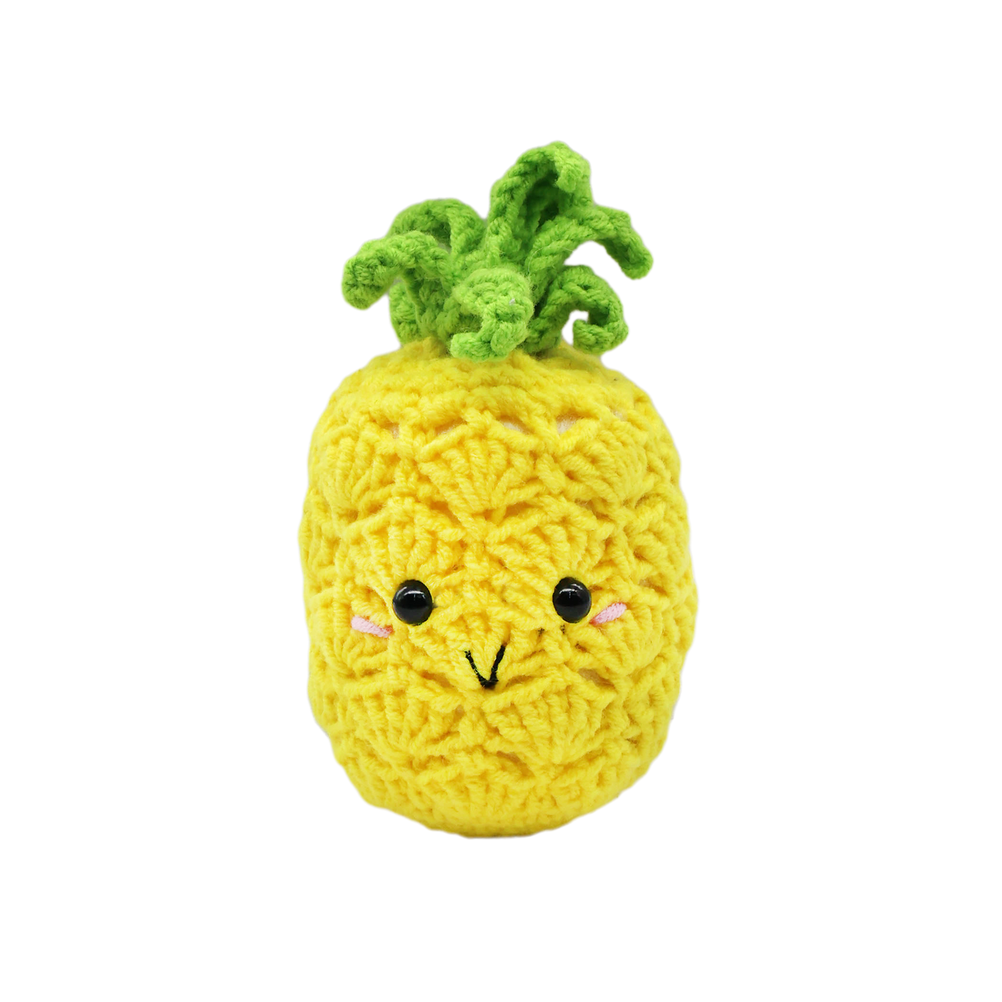 Happy Pineapple Keyring - DIY Crochet Kit