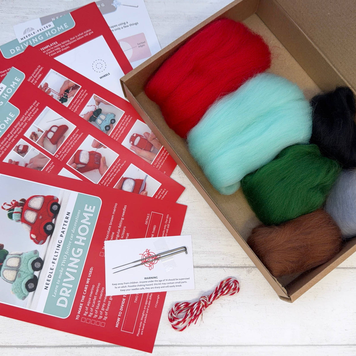 Driving Home - Needle Felting Kit