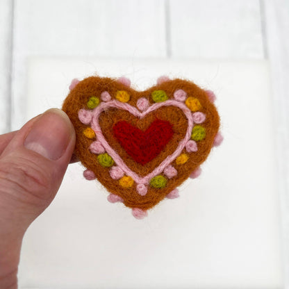 Gingerbread - Needle Felting Kit