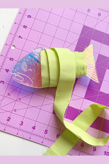 “Fresh Caught Binding” – Acrylic Quilt Binding Holder