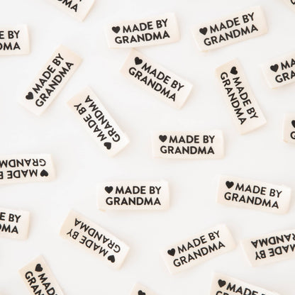 Made by Grandma - Organic Cotton Sewing Labels