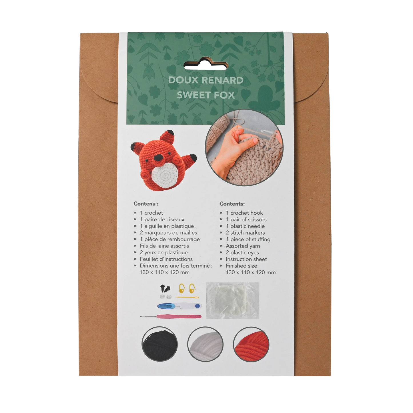 Sweet Fox - DIY Crochet Kit