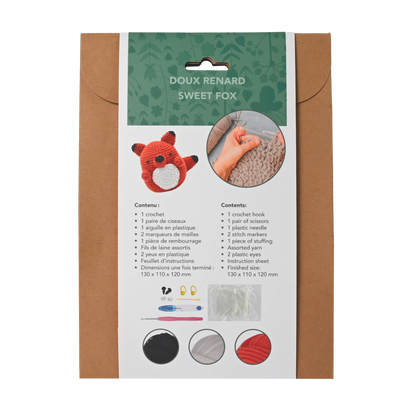 Sweet Fox - DIY Crochet Kit