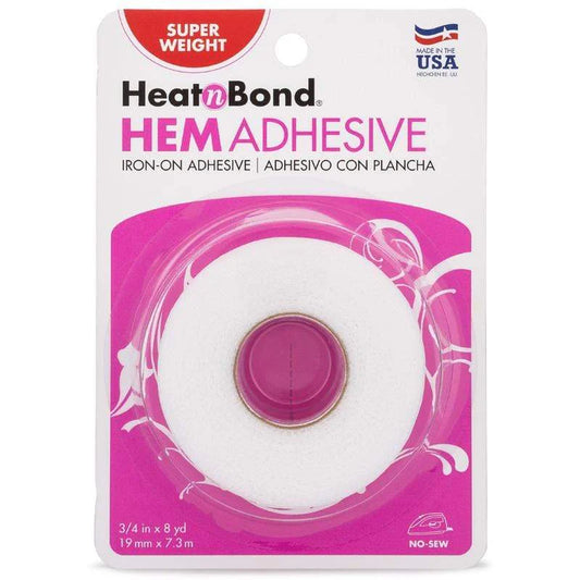HeatnBond Hem Adhesive Iron-On Tape |  ⅜ or ¾