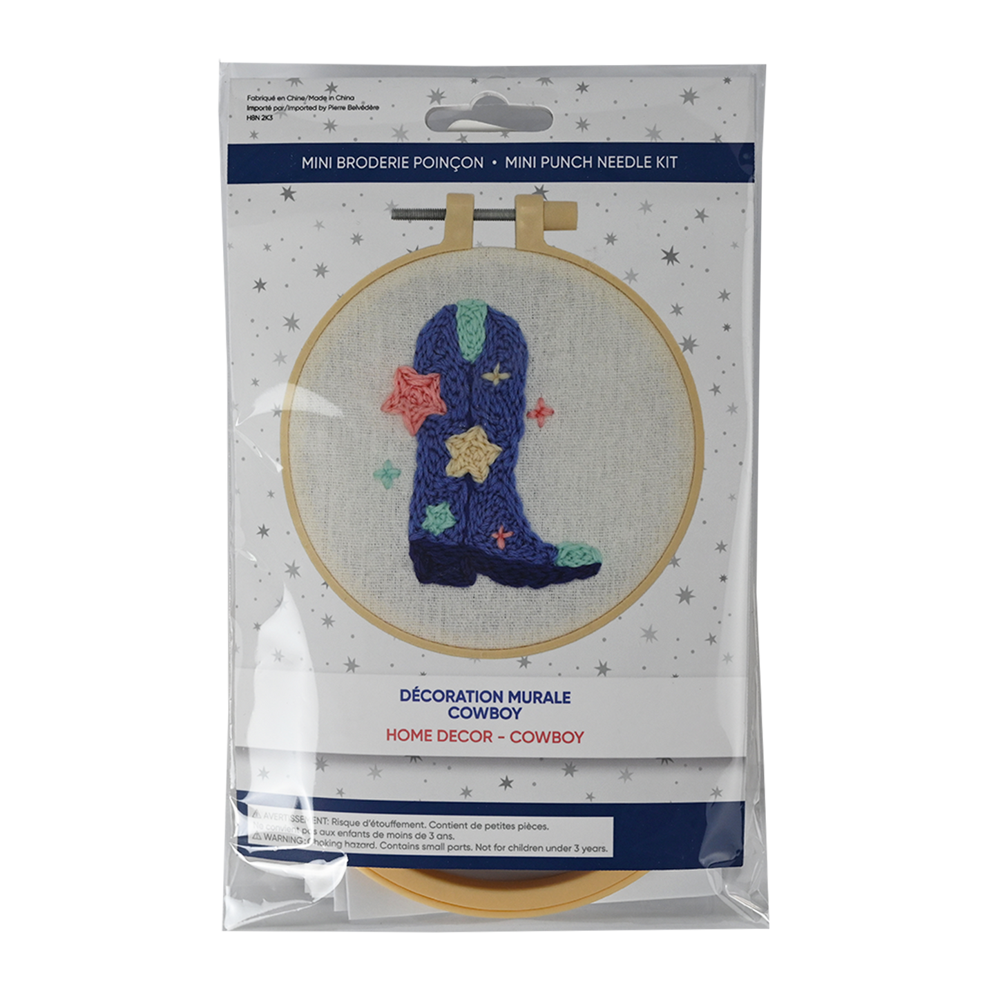 Cowboy - Mini Punch Needle Kit