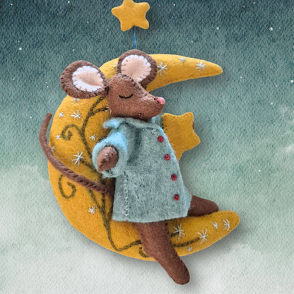 Little Mouse Makes a Wish - Felt Craft Mini Kit