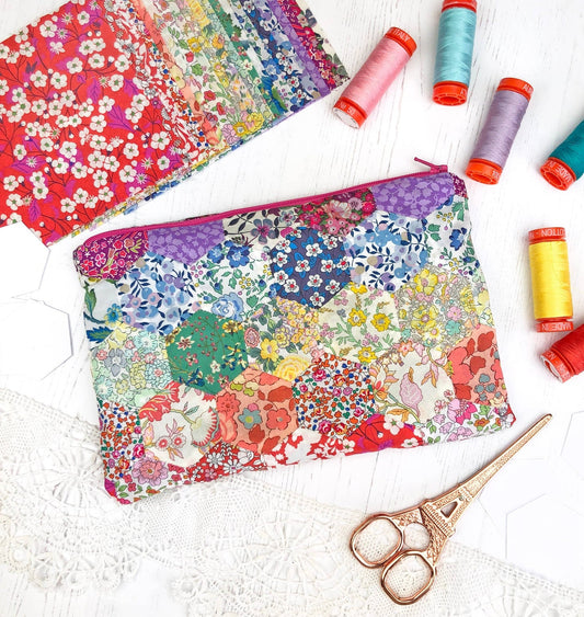 Liberty Tana Lawn® Fabric English Paper Piecing Starter Kit