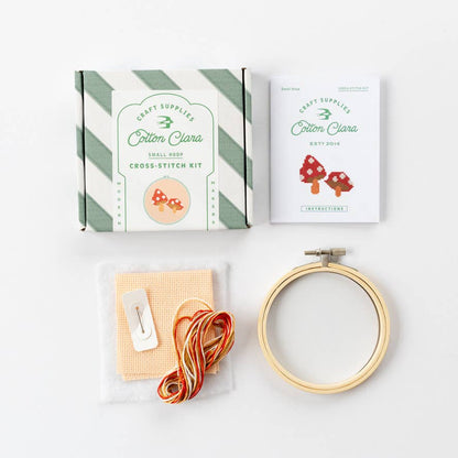 Toadstool Cross Stitch Kit