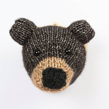 Mini Bear Head Knitting Kit by Sincerely Louise