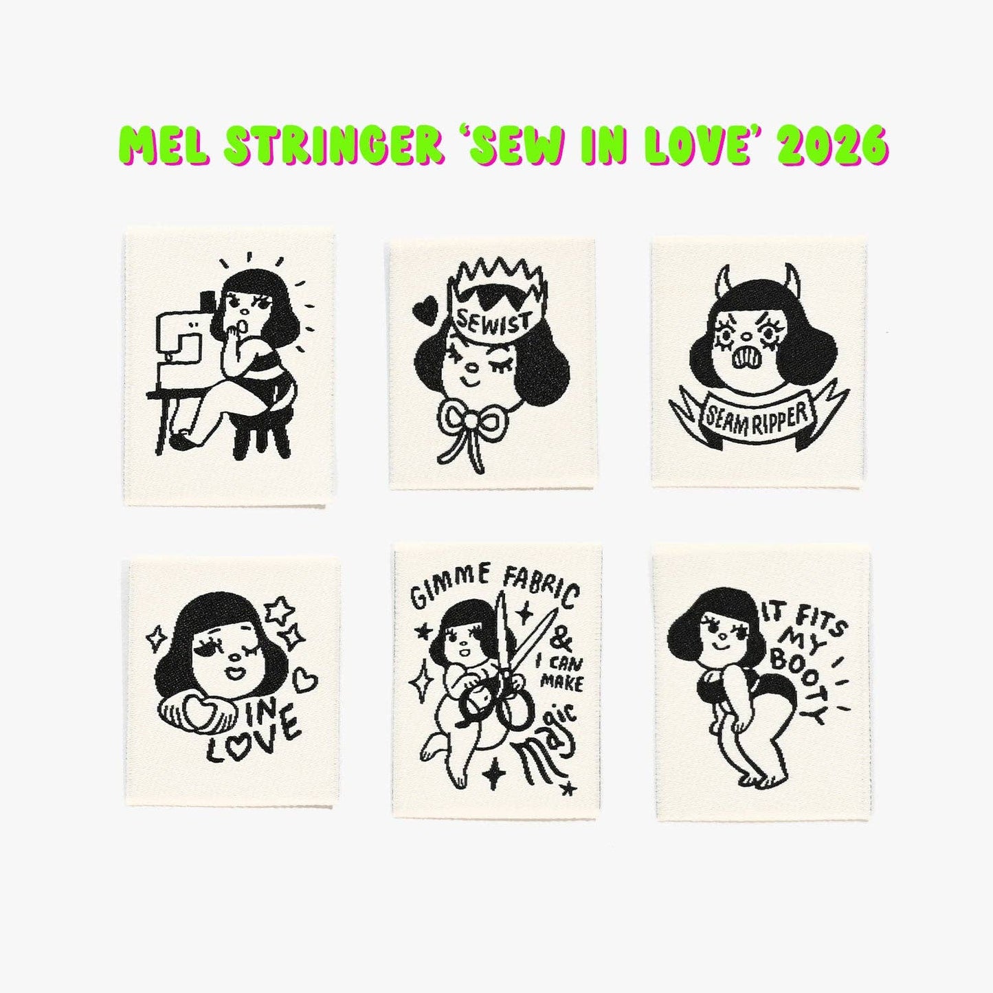 Sew-In Love + Feeling Yourself - Mel Stringer x KATM Woven Label Collab