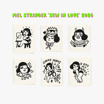 Sew-In Love + Feeling Yourself - Mel Stringer x KATM Woven Label Collab