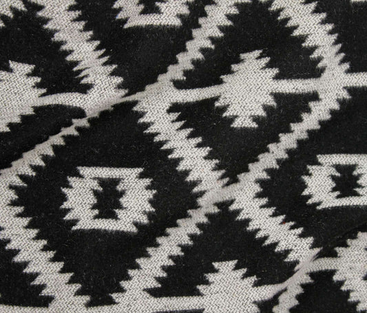 Woodlands - Black & Grey (Per ½ Meter)