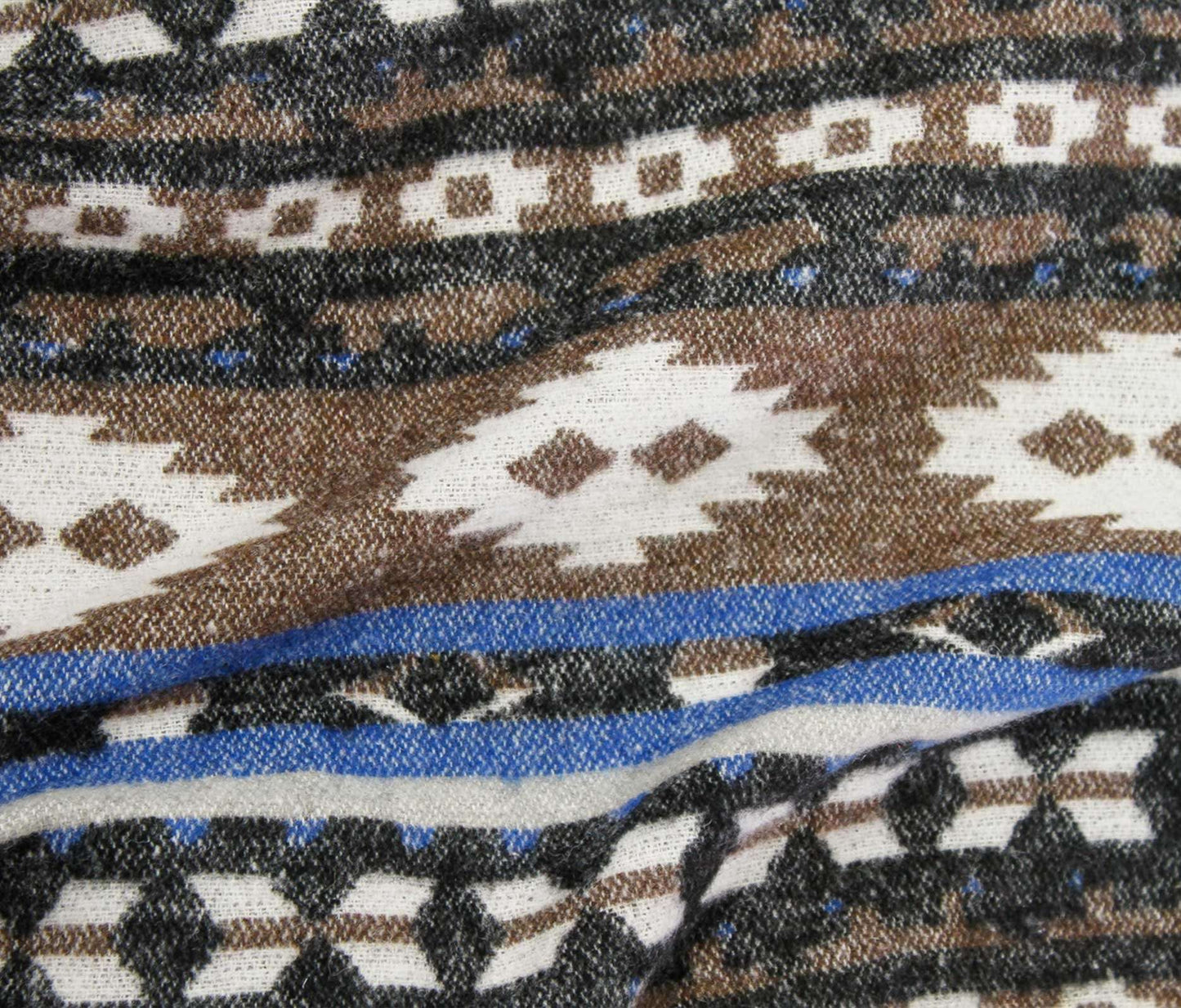 Woodlands - Blue/Brown/Black (Per ½ Meter)