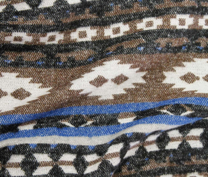 Woodlands - Blue/Brown/Black (Per ½ Meter)