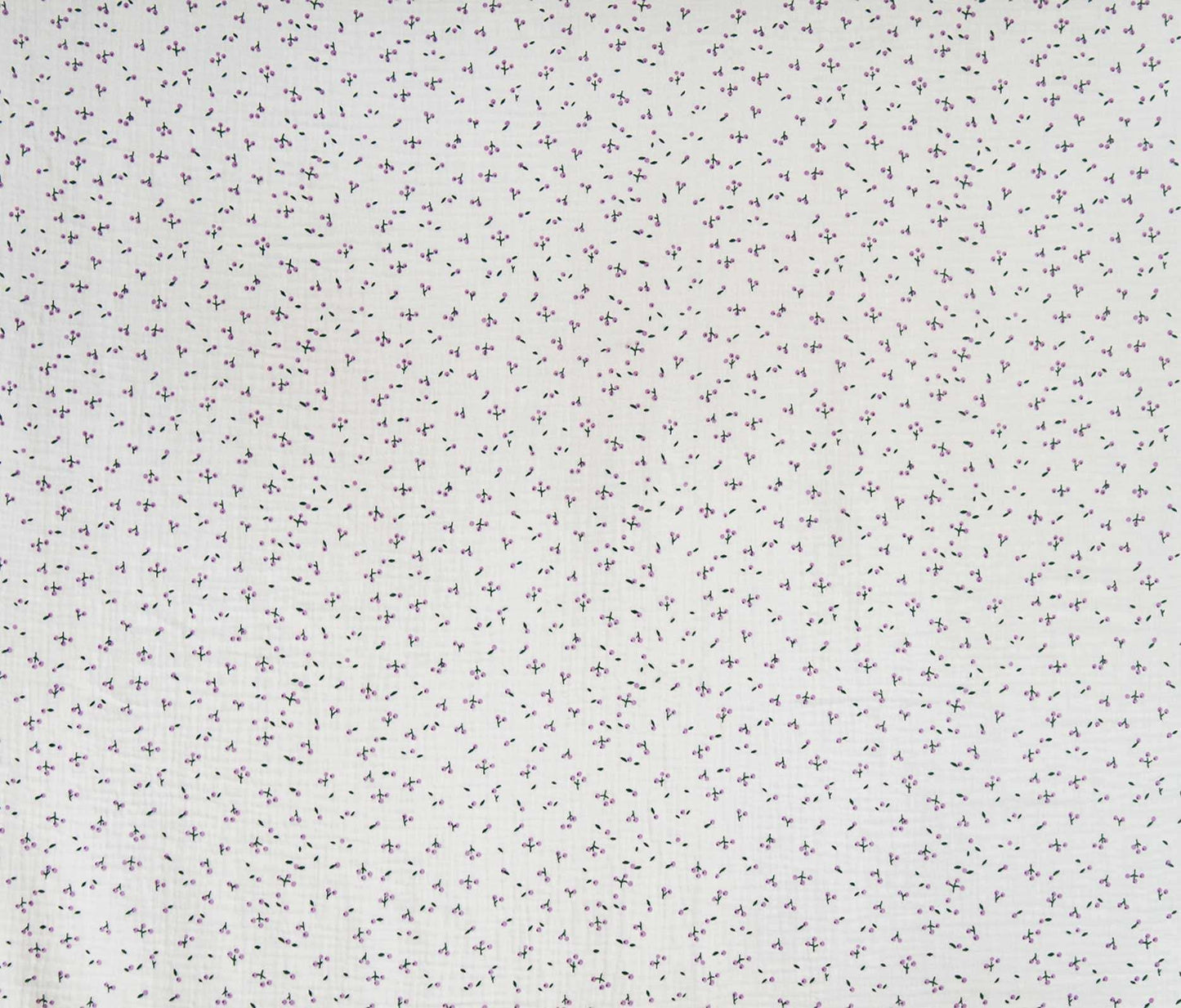Cotton Gauze Print - Mini Flower (Per ½ Meter)