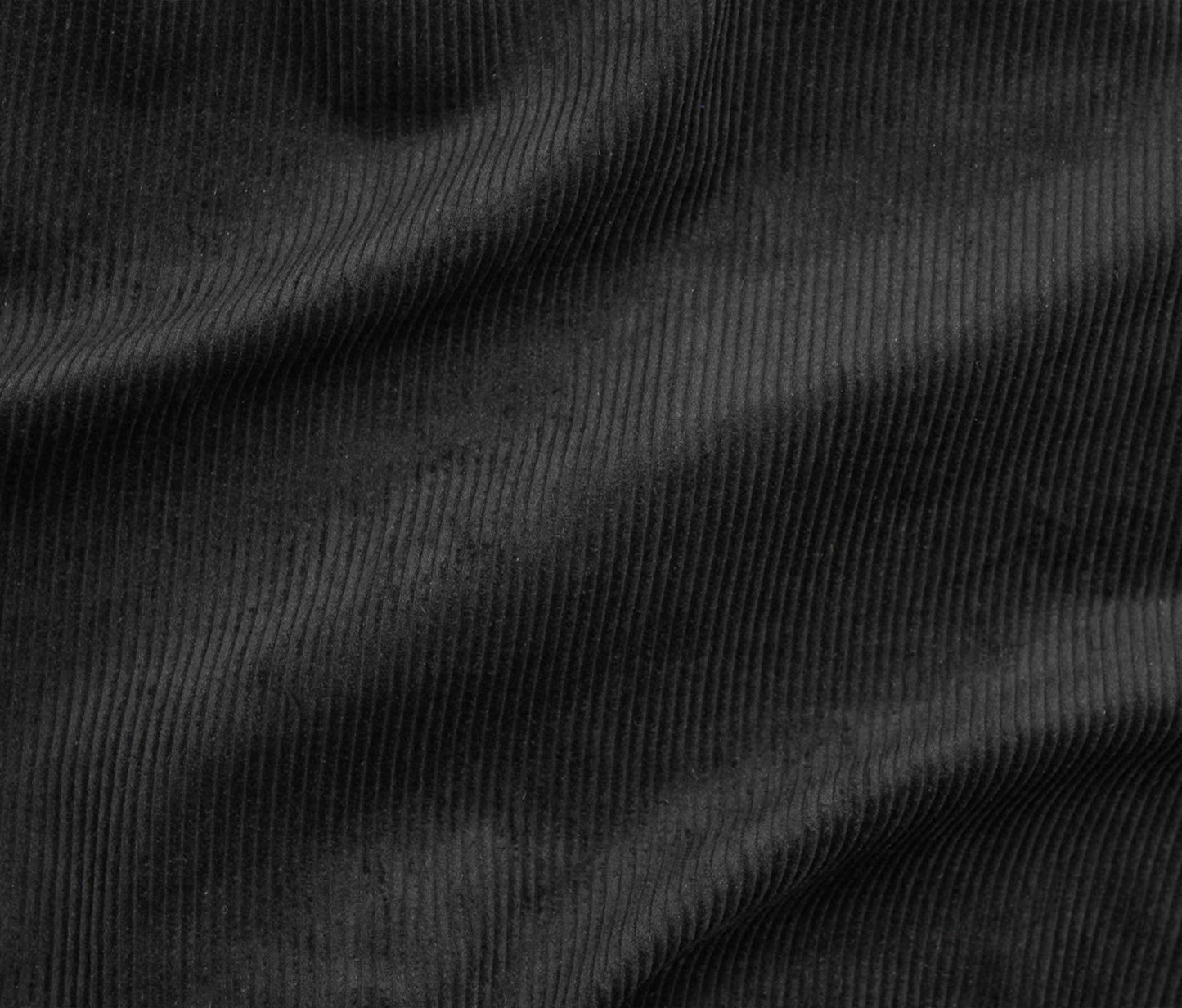 Corduroy - Black (Per ½ Meter)