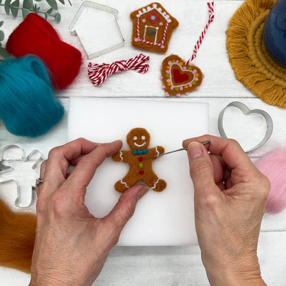 Gingerbread - Needle Felting Kit