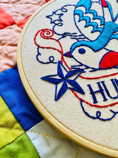 Hunky Dory - Complete Embroidery Kit