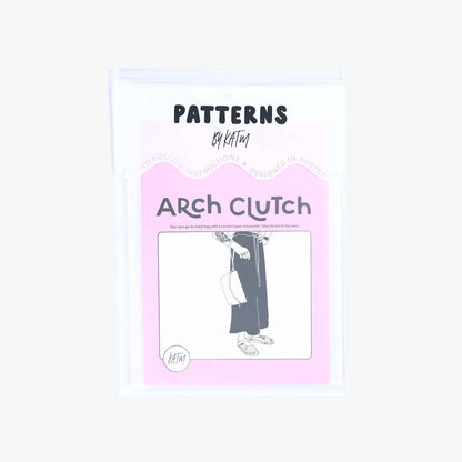 Arch Clutch Printed Sewing Pattern by KATM