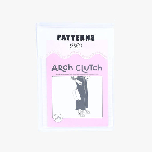 Arch Clutch Printed Sewing Pattern by KATM