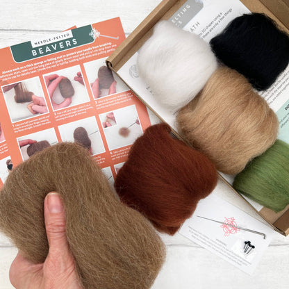 Beaver - Needle Felting Kit