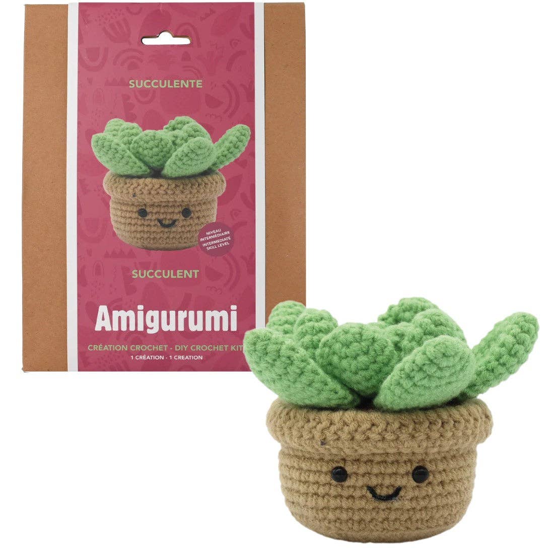 Succulent - DIY Crochet Kit