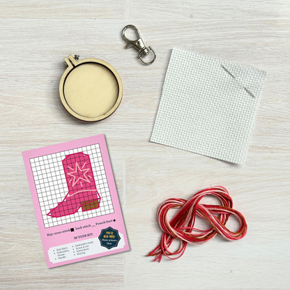 I'M HOT-TO-SEW! | Mini Matchbox Cross Stitch Kit