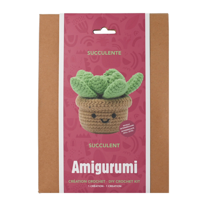 Succulent - DIY Crochet Kit
