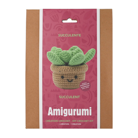Succulent - DIY Crochet Kit