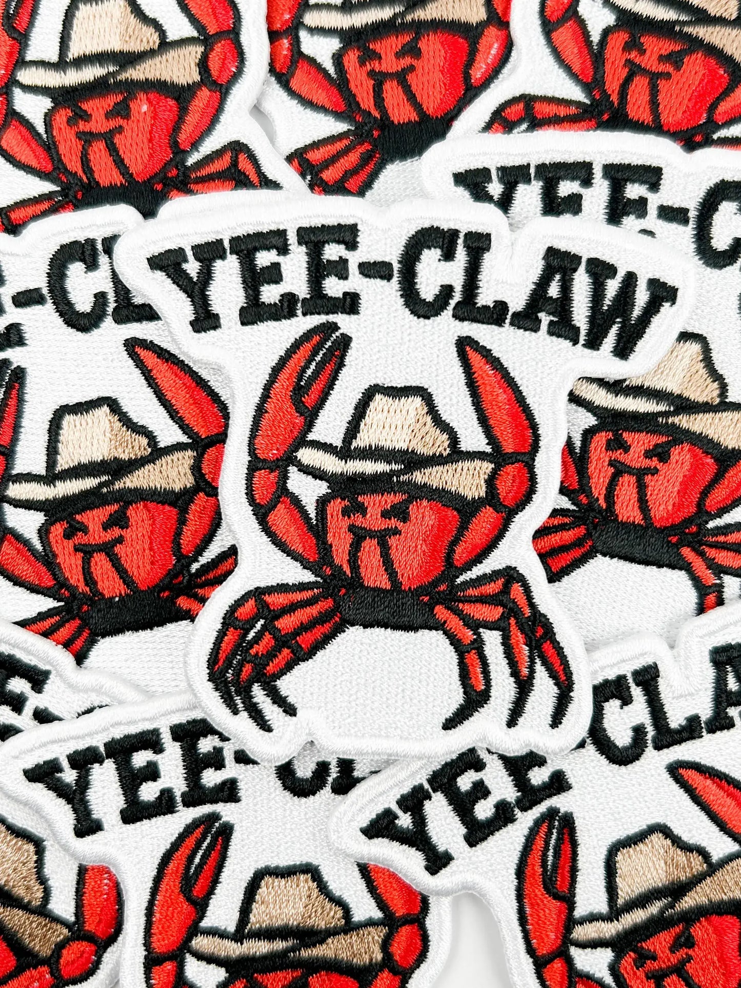Yee-Claw - Embroidered Iron On Patch