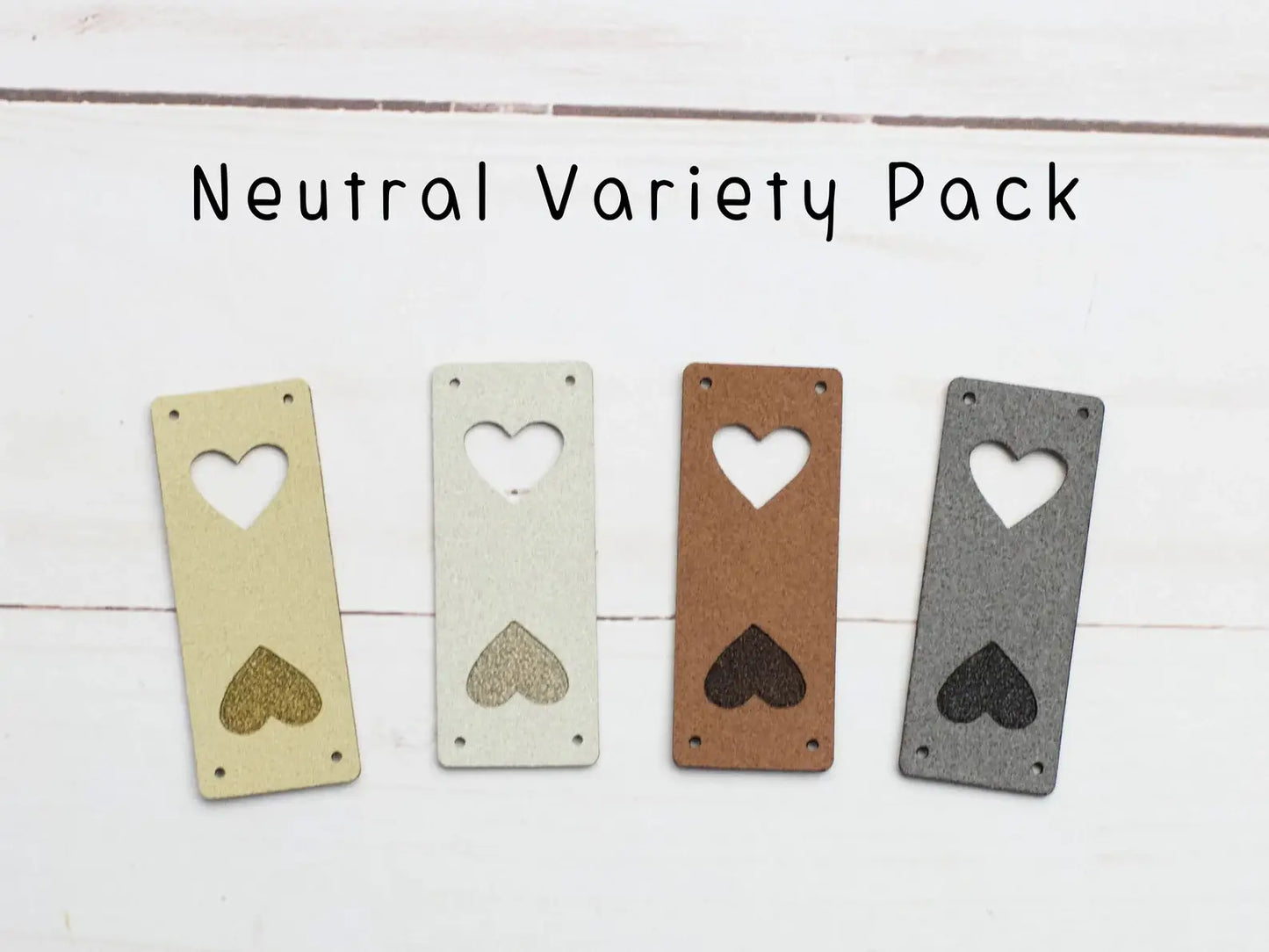 Heart | Fold Over Tags
