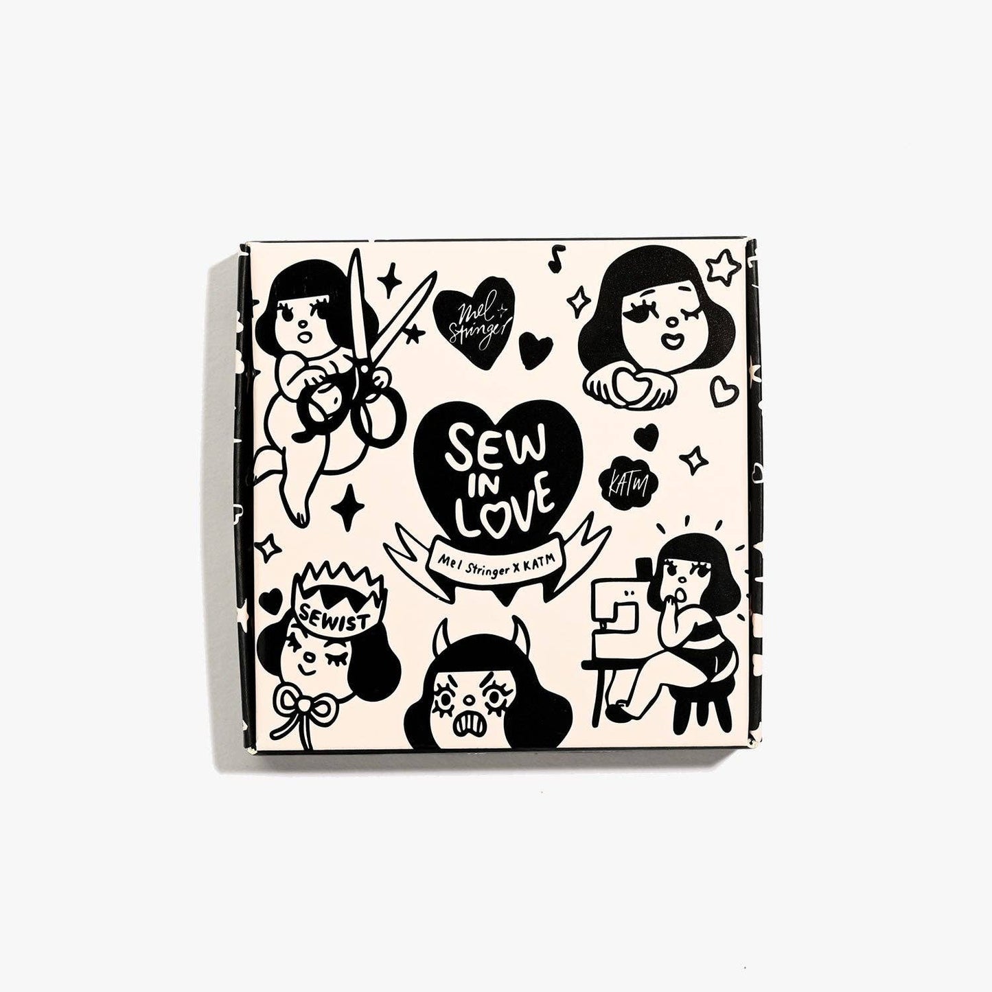 Sew-In Love + Feeling Yourself - Mel Stringer x KATM Woven Label Collab