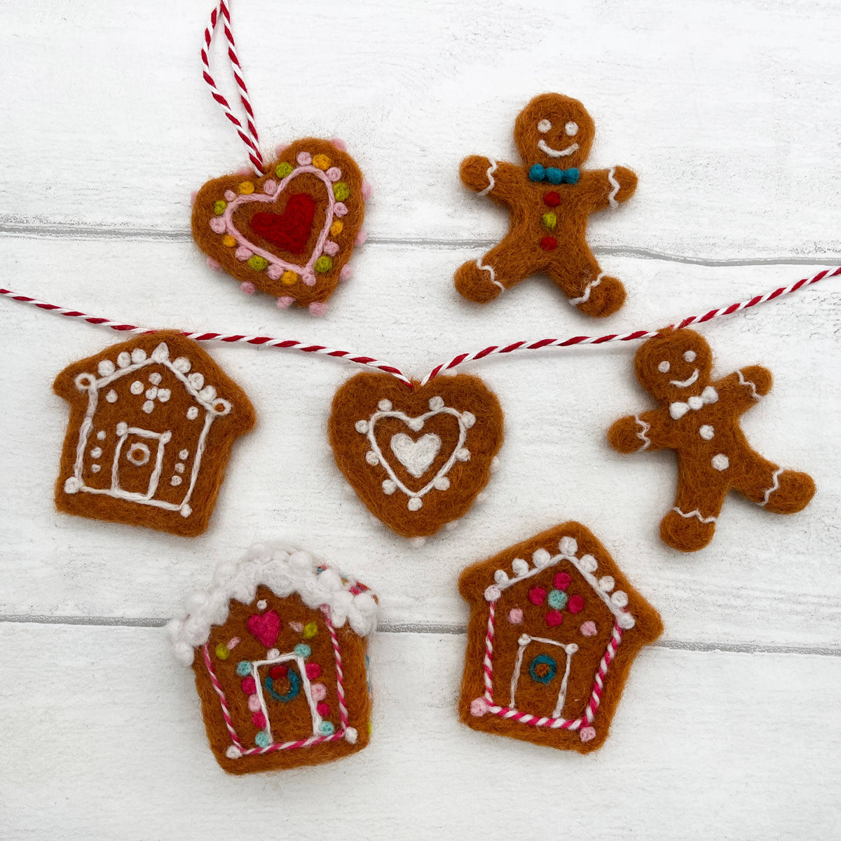 Gingerbread - Needle Felting Kit