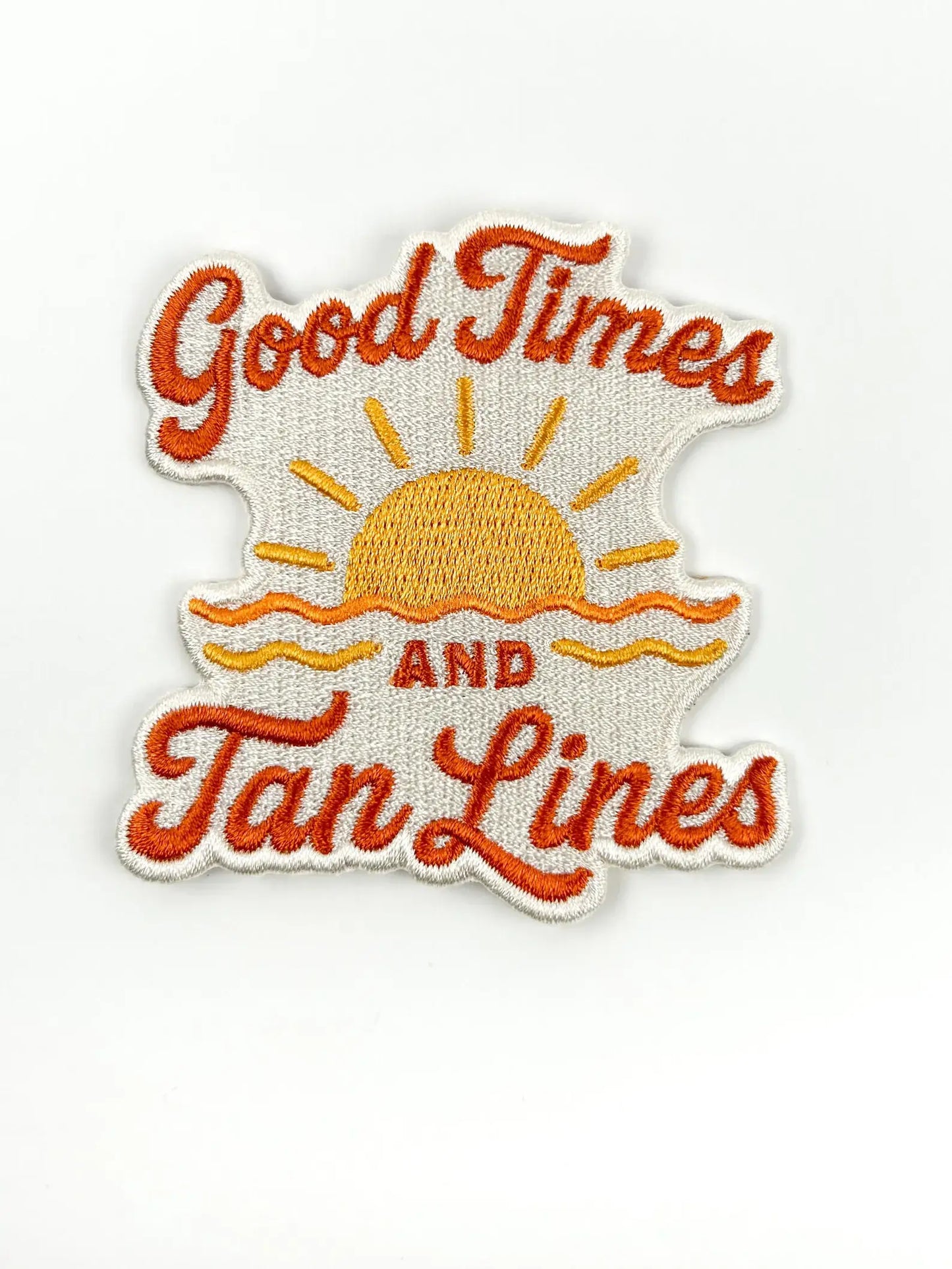 Good Times and Tan Lines Iron-On Patch