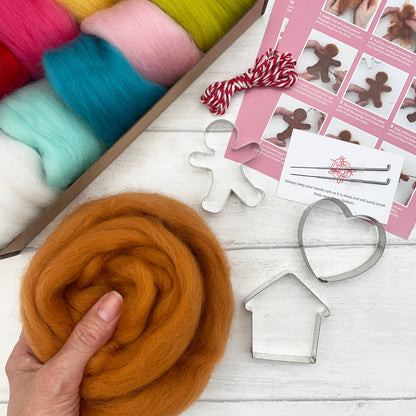 Gingerbread - Needle Felting Kit