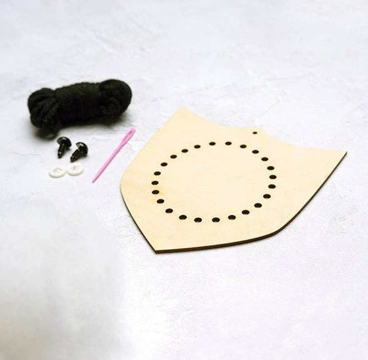 Mini Shropshire Sheep Head Knitting Kit by Sincerely Louise