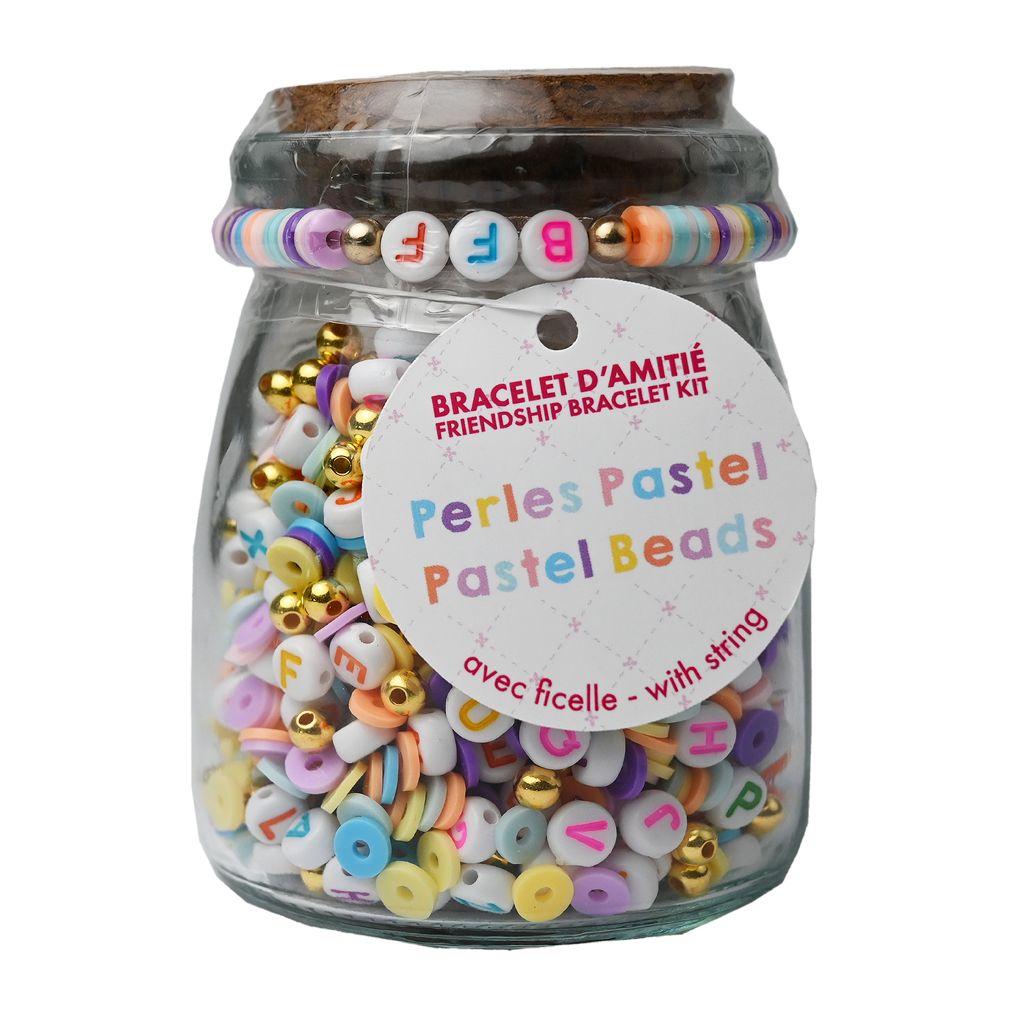 Friendship Bracelet Kit - Pastel