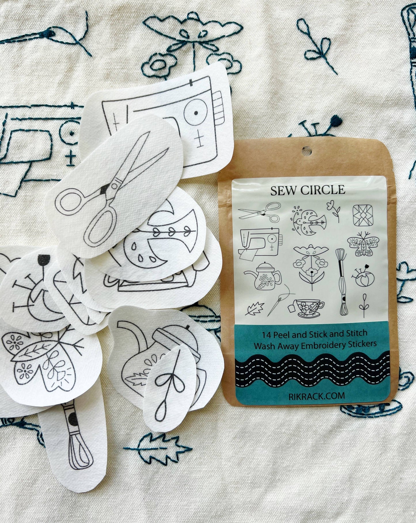 Stick and Stitch Embroidery Patterns by Rikrack