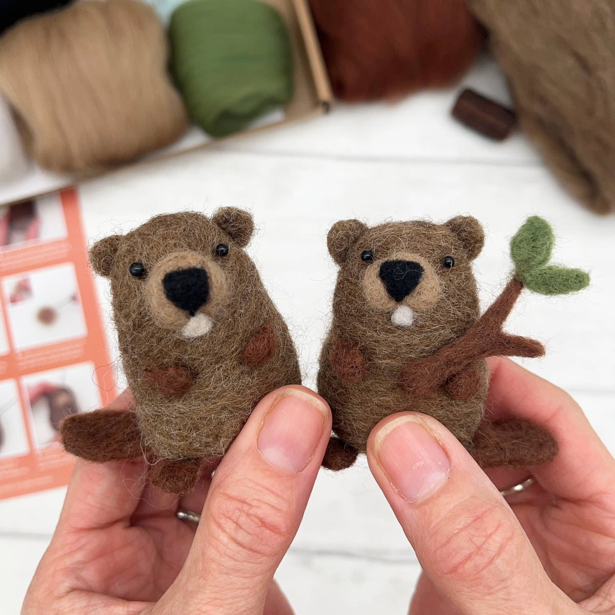 Beaver - Needle Felting Kit