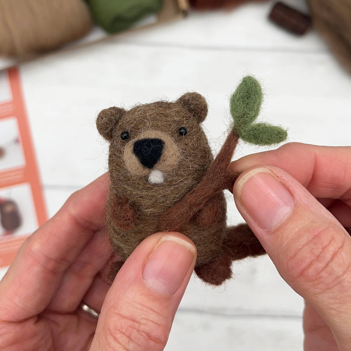 Beaver - Needle Felting Kit