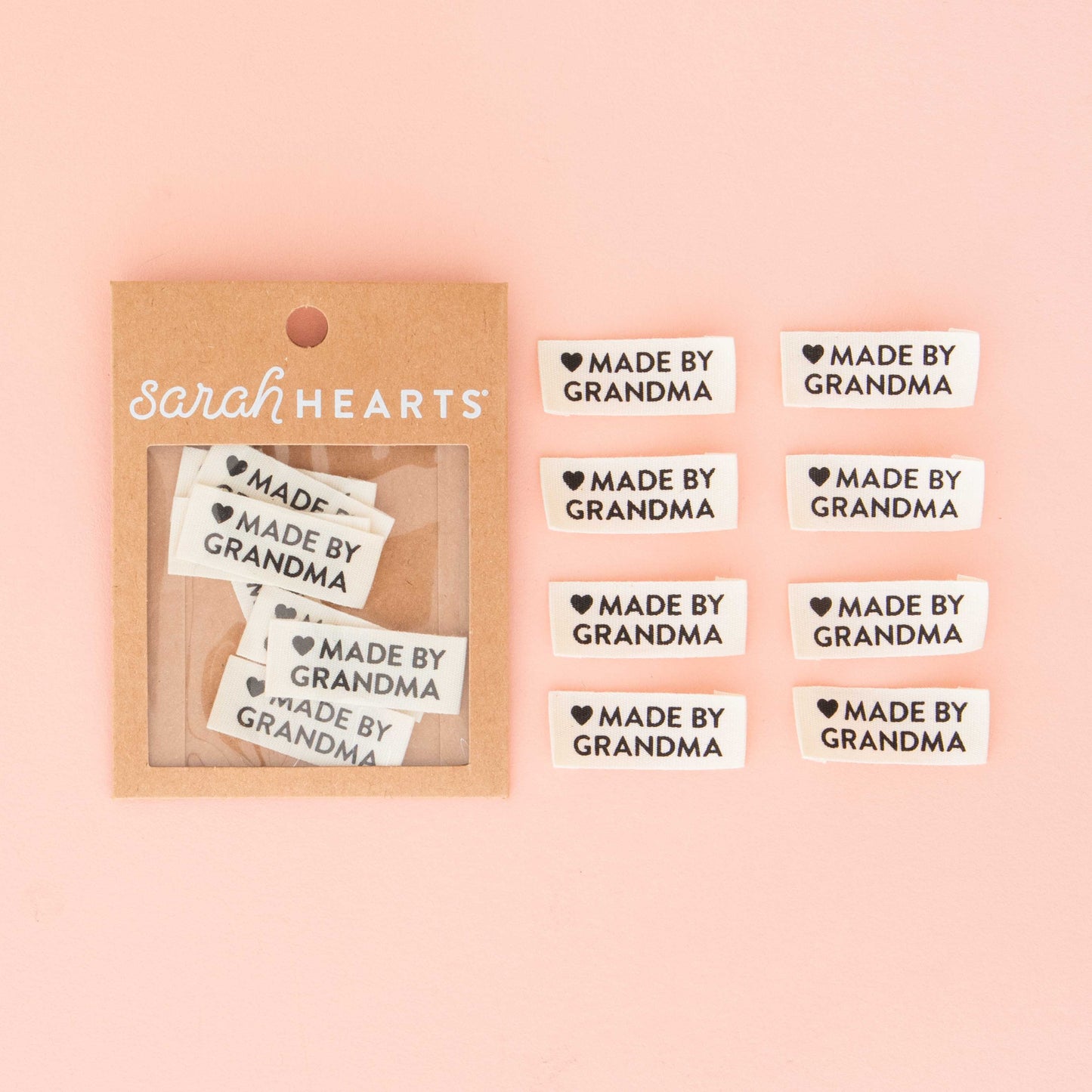 Made by Grandma - Organic Cotton Sewing Labels
