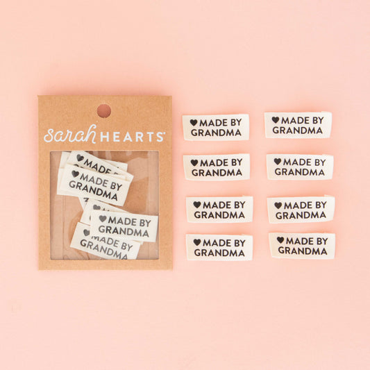 Made by Grandma - Organic Cotton Sewing Labels