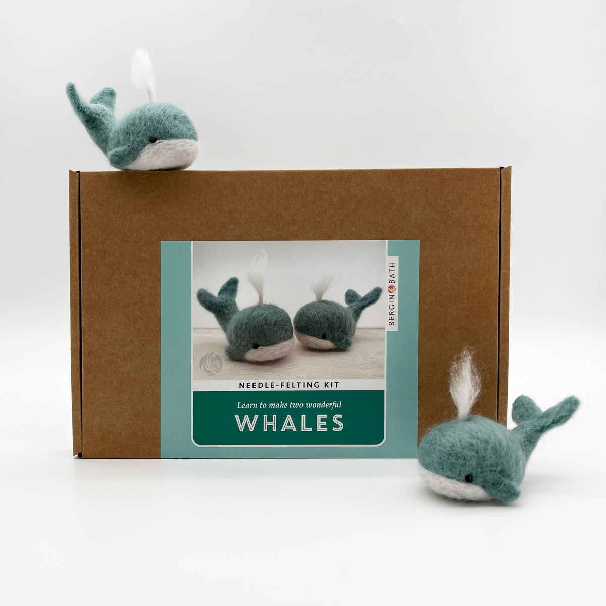Whale - Needle Felting Kit