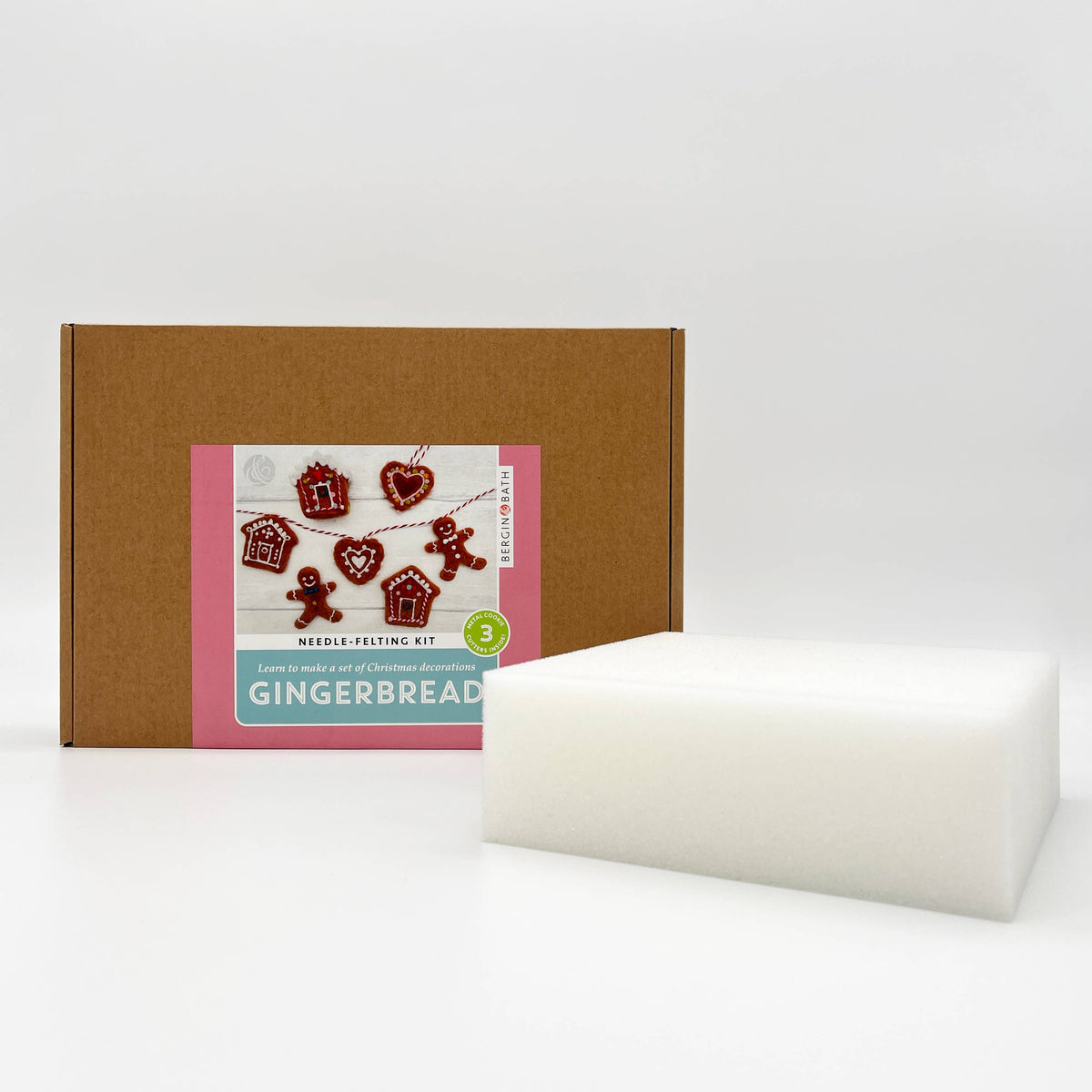 Gingerbread - Needle Felting Kit