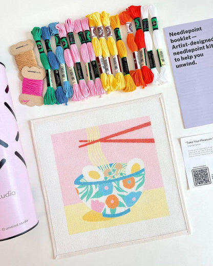Ramen Night - Needlepoint Kit 🍜