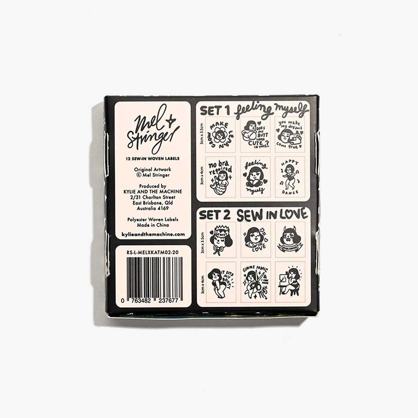 Sew-In Love + Feeling Yourself - Mel Stringer x KATM Woven Label Collab
