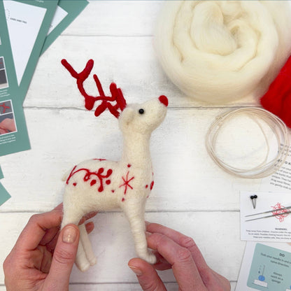 Reindeer - Needle Felting Kit