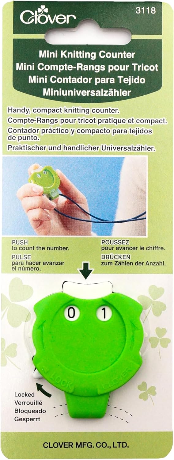 Clover - Knitting Counter - Mini Kacha-Kacha